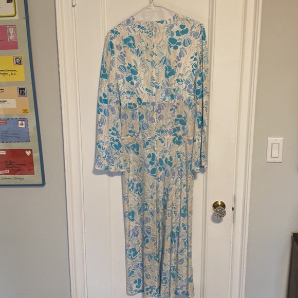Rixo floral print midi dress size M - Picture 2 of 4